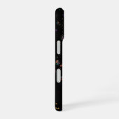 輝くオーブ 星空の夜 iPhone 16 カバー (右側面)