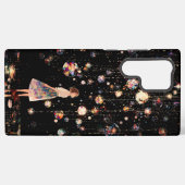 輝くオーブ 星空 Samsung Galaxy S22 Ultra Galaxyケース (裏面横)