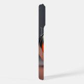 輝くカボチャのハロウィン iPhoneケース (右側面)