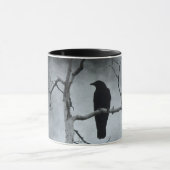 輝くカラス マグカップ (中央)