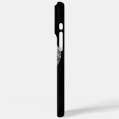 輝くカラフルなシルバーモザイクハート Case-Mate iPhoneケース (裏面 / 左)