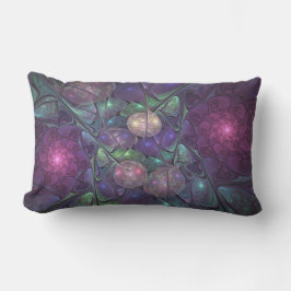 輝くカラフル抽象芸術モダンフラクタル芸術 アウトドアクッション