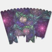 輝くカラフル抽象芸術モダンフラクタル芸術 フェイバーボックス (見開き)