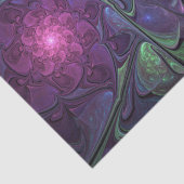 輝くカラフル抽象芸術モダンフラクタル芸術 薄葉紙 (詳細)