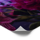 輝くカーネーション ポスター (角)