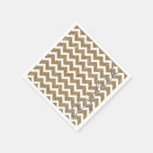 輝くガーリーフェイクグリッター効果 スタンダードカクテルナプキン (角)