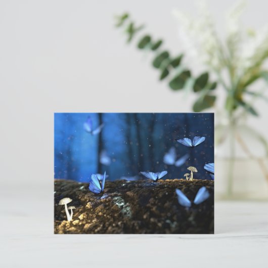 輝くキノコ ポストカード (スタンド正面)