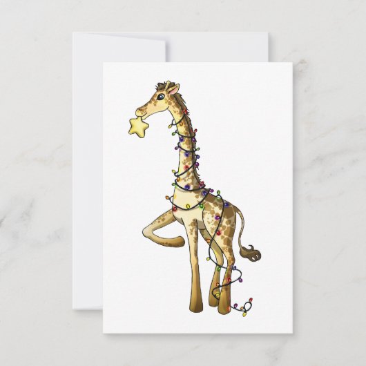 輝くキリン 招待状 (正面)