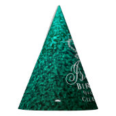 輝くクラウングリーン パーティーハット (左)