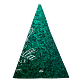 輝くクラウングリーン パーティーハット (右)