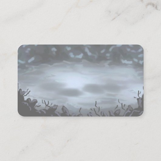 輝くクリアリング 名刺 (裏面)