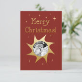 輝くクリスマスの願い – カード (スタンド正面)