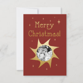 輝くクリスマスの願い – カード
