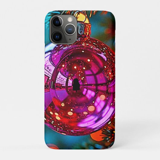 輝くクリスマスオーナメント スパークル デザイン Case-Mate iPhoneケース (裏)