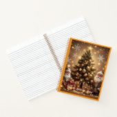 「輝くクリスマススターライト」 ノートブック (内部)