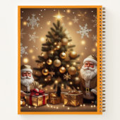 「輝くクリスマススターライト」 ノートブック (裏面)