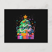 輝くクリスマスツリーの魔法 エンクロージャーカード (裏面)