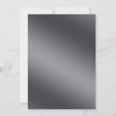 輝くクリスマスボール企業のクリスマスパーティー 招待状 (裏面)