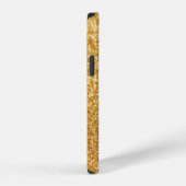 輝くゴールドのCase-Mate iPhoneケース iPhone 12ケース (右側面)