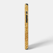 輝くゴールドのCase-Mate iPhoneケース iPhone 12ケース (左側面)