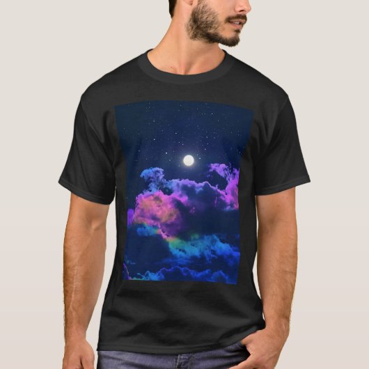 輝くシカゴ抽象的存在 Tシャツ (正面)