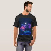 輝くシカゴ抽象的存在 Tシャツ (正面フル)