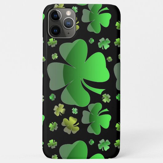 輝くシャムロック Case-Mate iPhoneケース (裏面)