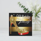 輝くスティレッストライプトの21歳誕生日パーティー 招待状 (スタンド正面)