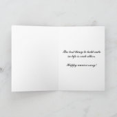 輝くダイヤモンド 75回目の結婚記念日 カード (内部)