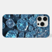 輝くダイヤモンド iphone 15 pro max カバー (裏面横)