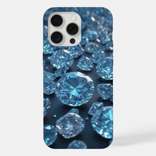 輝くダイヤモンド iphone 15 pro max カバー (裏面)