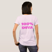 輝くディーバうさぎ Tシャツ (裏面フル)