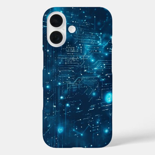 輝くデータフロー Case-Mate iPhoneケース (裏面)