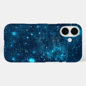 輝くデータフロー Case-Mate iPhoneケース (裏面 (横))