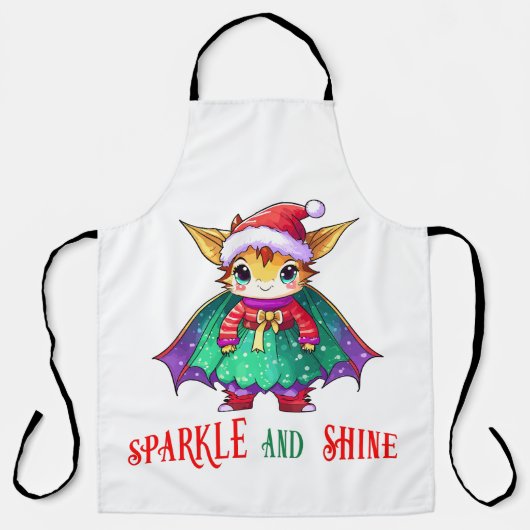 輝くドラゴン エプロン (正面)