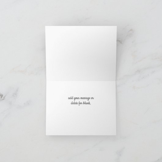 輝くネオンライトの「ジェーン」 カード (内部)