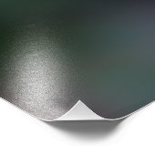 輝くハチドリとフクシアの花舞 フォトプリント (角)