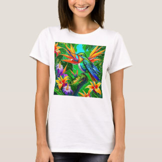輝くハチドリの夢 Tシャツ