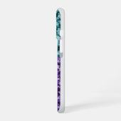 輝くバラのiPhone 16 グリッターケース iPhone 16ケース (左側面)