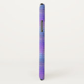 輝くパープルの虹色シャイマー グラマラスガール Case-Mate iPhoneケース (裏面/右)