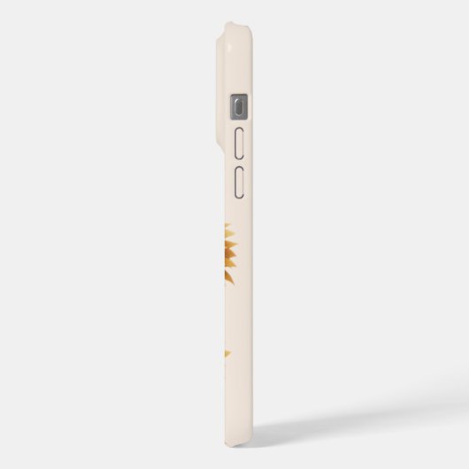 輝くヒマワリ iPhoneケース (左側面)