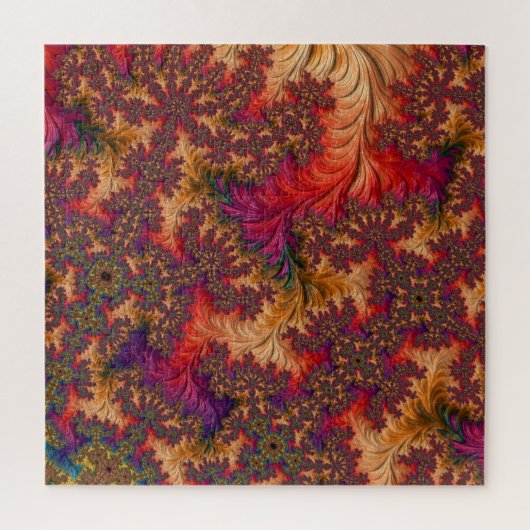 輝くフラクタル ジグソーパズル (縦)