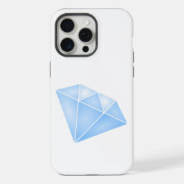 輝くブルーダイヤモンドカラット iPhone 15 PRO MAXケース