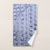 輝くブルービーズ バスタオルセット (ハンドタオル)