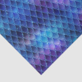 輝くブルー&グリッターグラデーションドラゴンはかりで測 薄葉紙 (詳細)