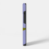 輝くプラスチックのデイジー iPhoneケース (左側面)