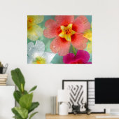 輝くプリムローズ ポスター (ホームオフィス)