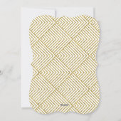 輝くホリデー フォト カード (裏面)