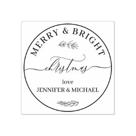 輝くメリークリスマス ラバースタンプ