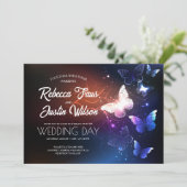 輝くモルフォ蝶のモナーク 招待状 (スタンド正面)